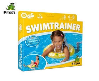 【1件包邮】Freds Swimtrainer 德国婴儿腋下游泳圈 黄色（4-8岁适用）